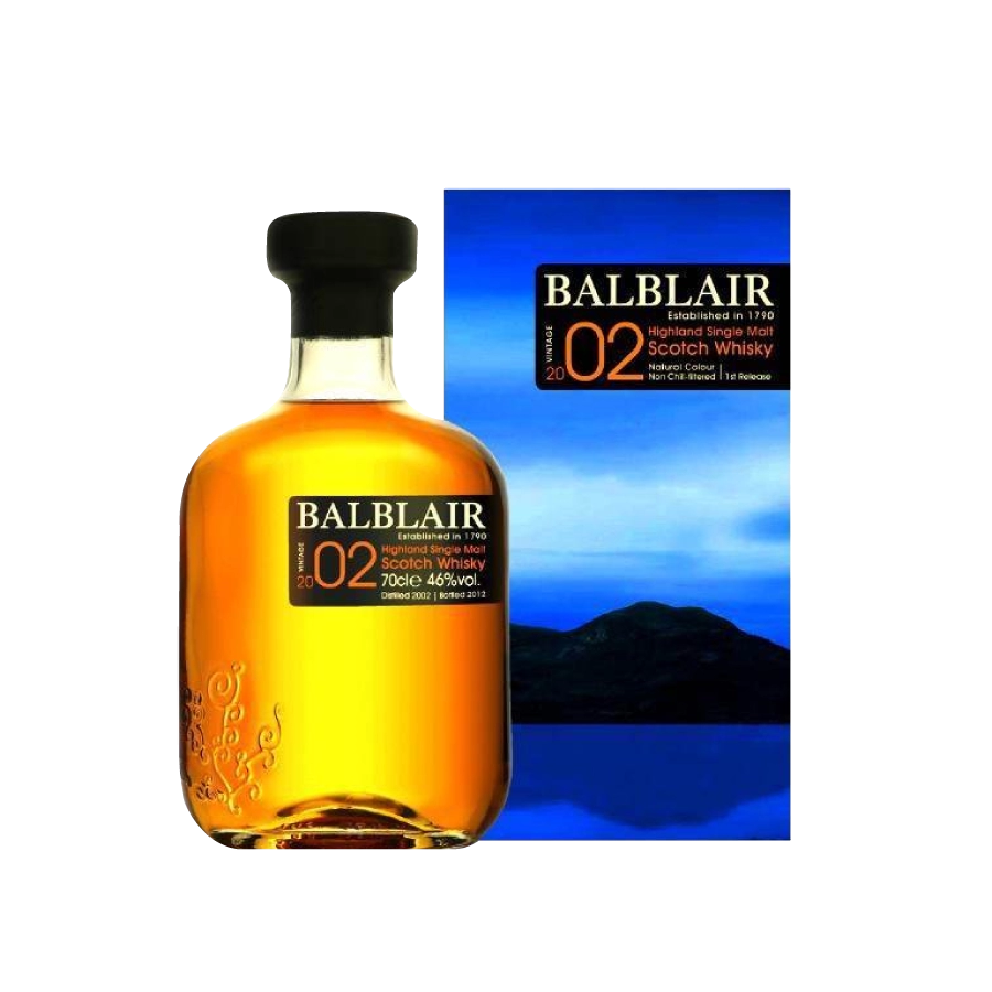 Rượu Whisky Balblair 10 Year Old 2002