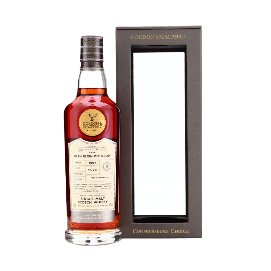 Rượu Whisky Connoisseurs Choice Glen Elgin 20 Year Old Gordon & Macphail 1997