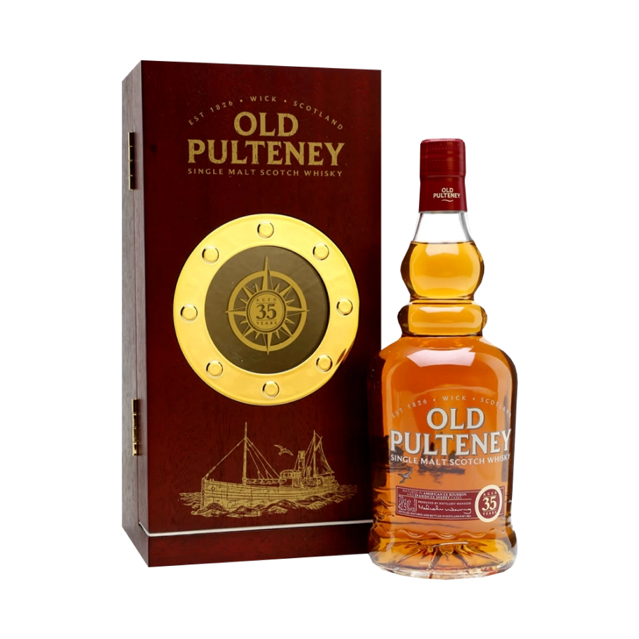Rượu Whisky Old Pulteney 35 Year Old