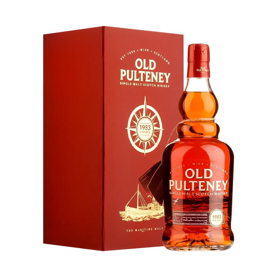 Rượu Whisky Old Pulteney 33 Year Old 1983