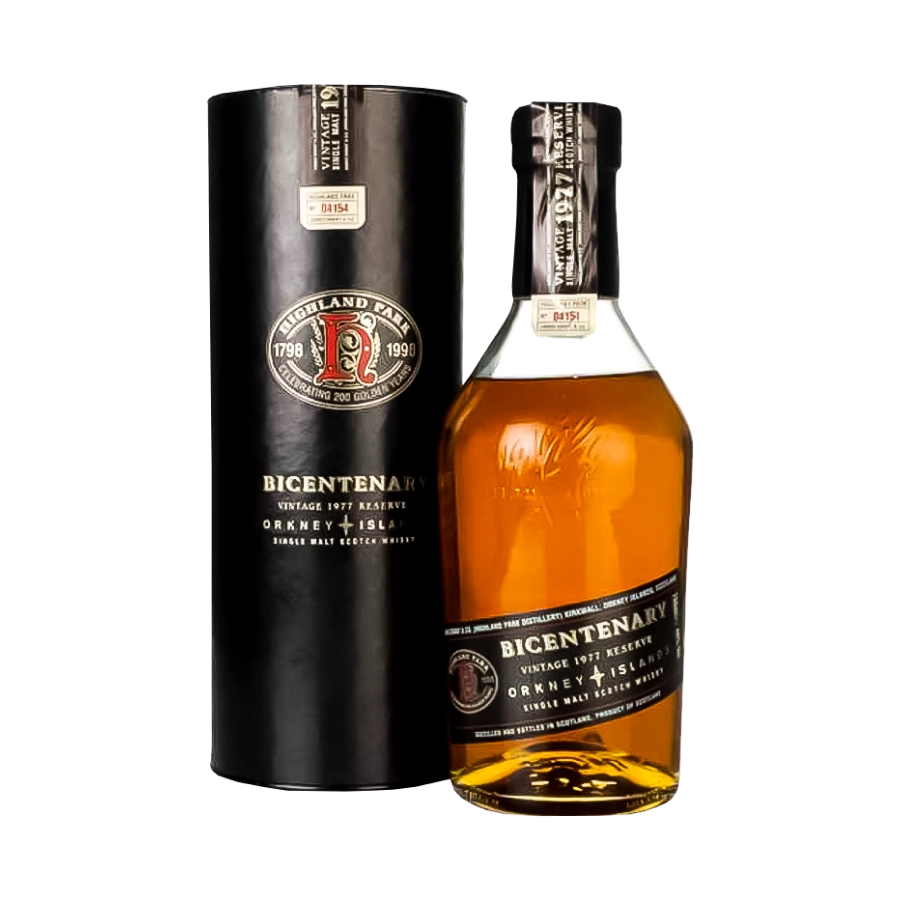 Rượu Whisky Highland Park Bicentenary 21 Year Old 1977 Bottling