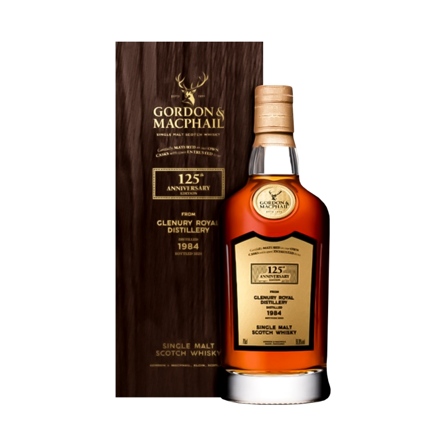 Rượu Whisky Glenury Royal Rare Old 28 Year Old Gordon & Macphail 1984