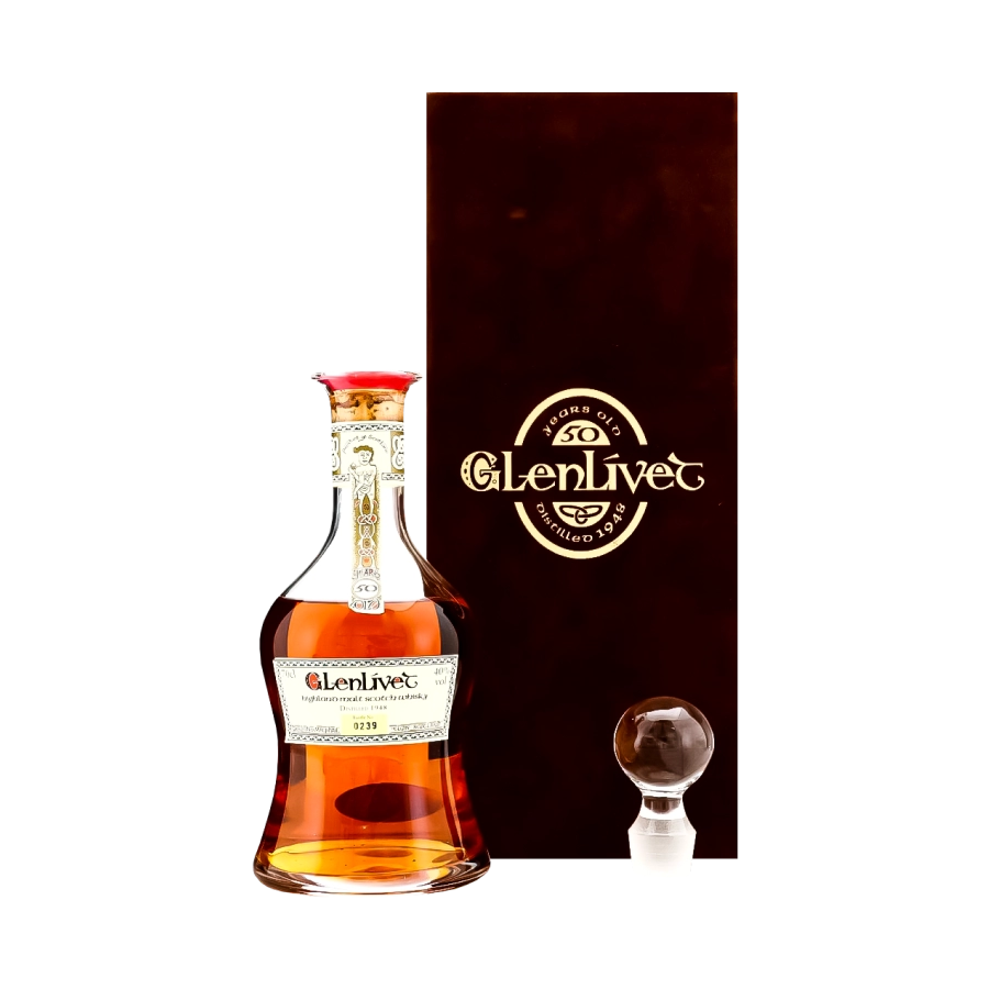 Rượu Whisky Glenlivet 50 Year Old 1948