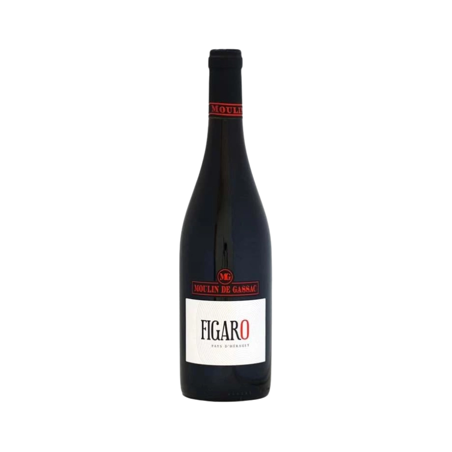 Rượu Vang Đỏ Pháp Moulin De Gassac Figaro IGP Pays d'Herault