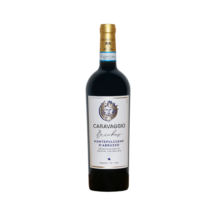 Rượu Vang Đỏ Ý Caravaggio Bacchus Montepulciano d'Abruzzo