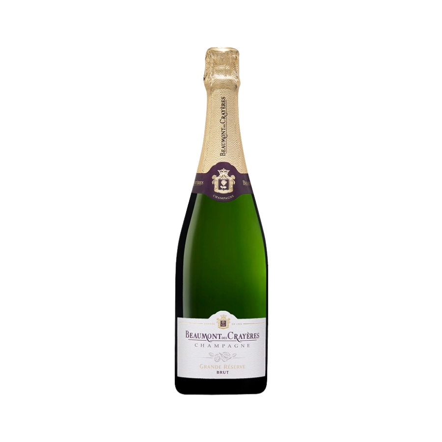 Rượu Champagne Pháp Beaumont Des Crayeres Grande Reserve Brut 375ml