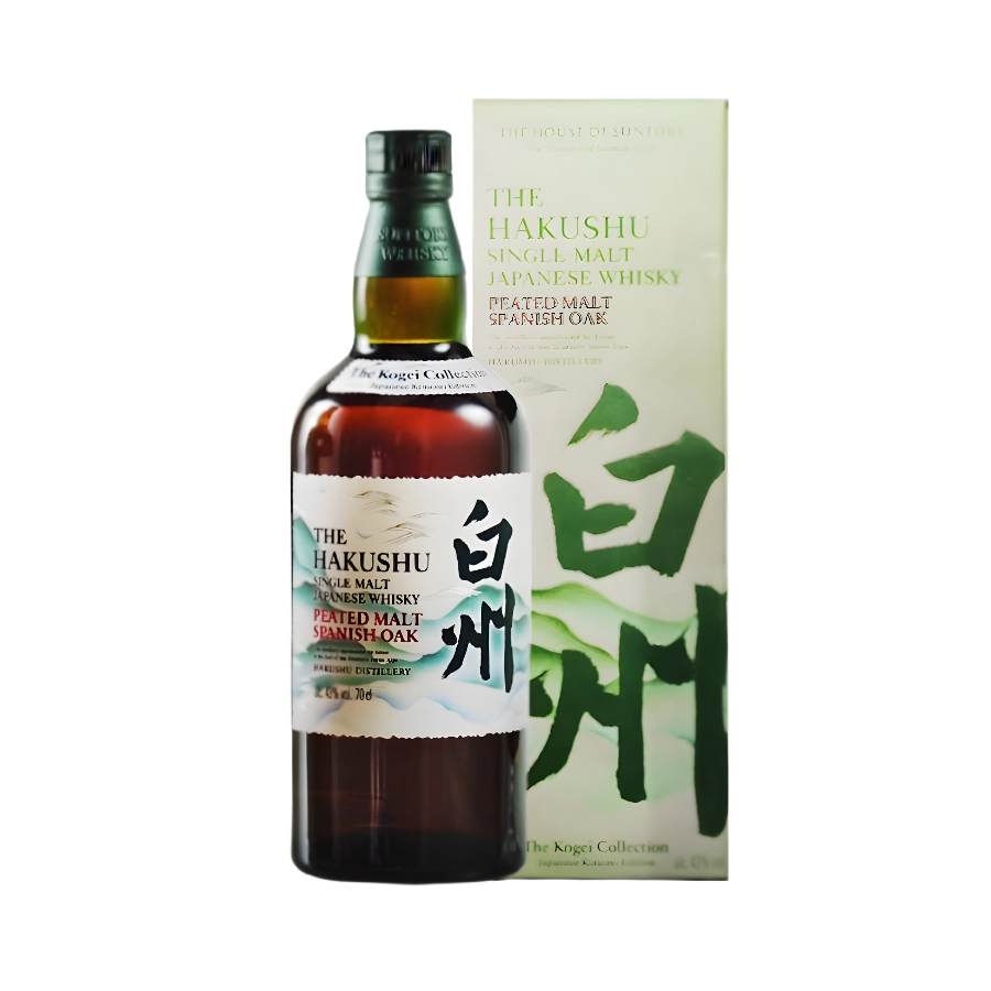 Rượu Whisky Nhật Hakushu Peated Malt Spanish Oak 2024