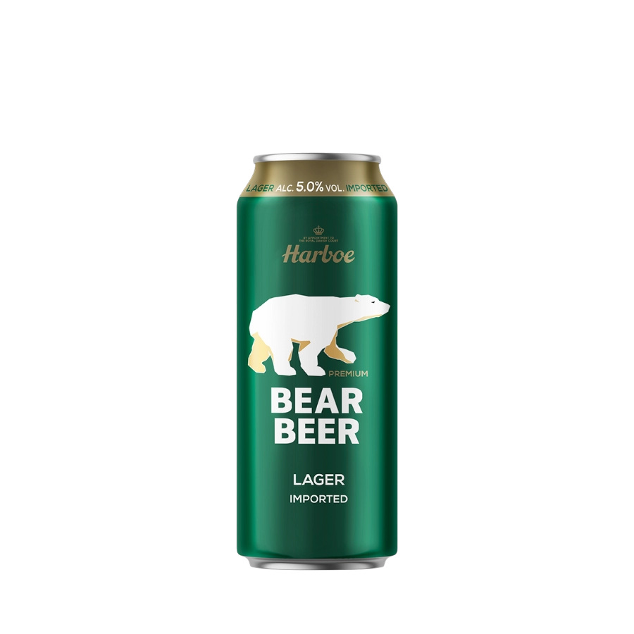 Bia Gấu Đức Harboe Bear Beer Premium Lager