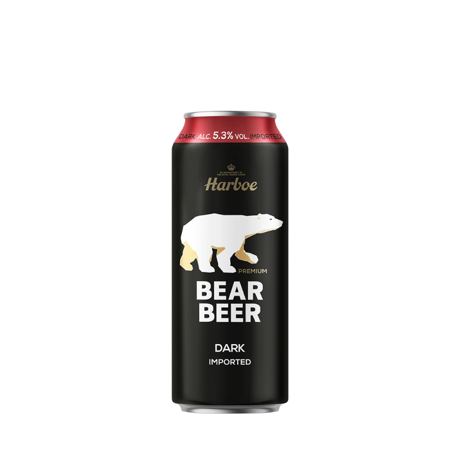 Bia Gấu Đức Harboe Bear Beer Dark Imported