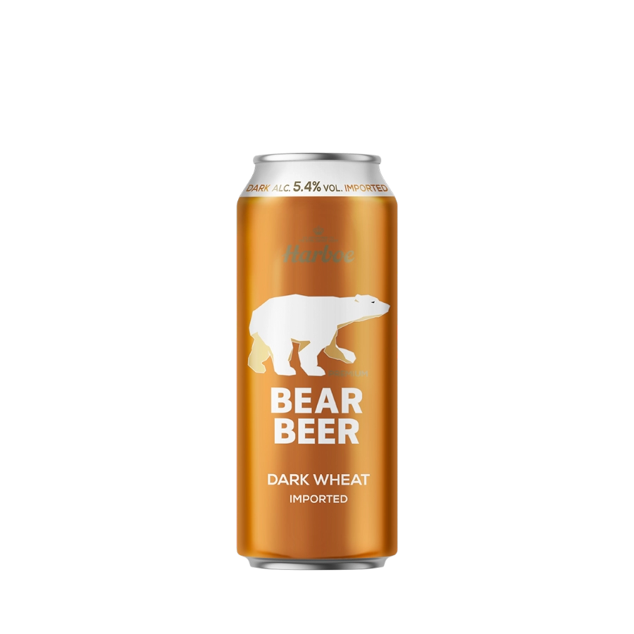 Bia Gấu Đức Harboe Bear Beer Dark Wheat