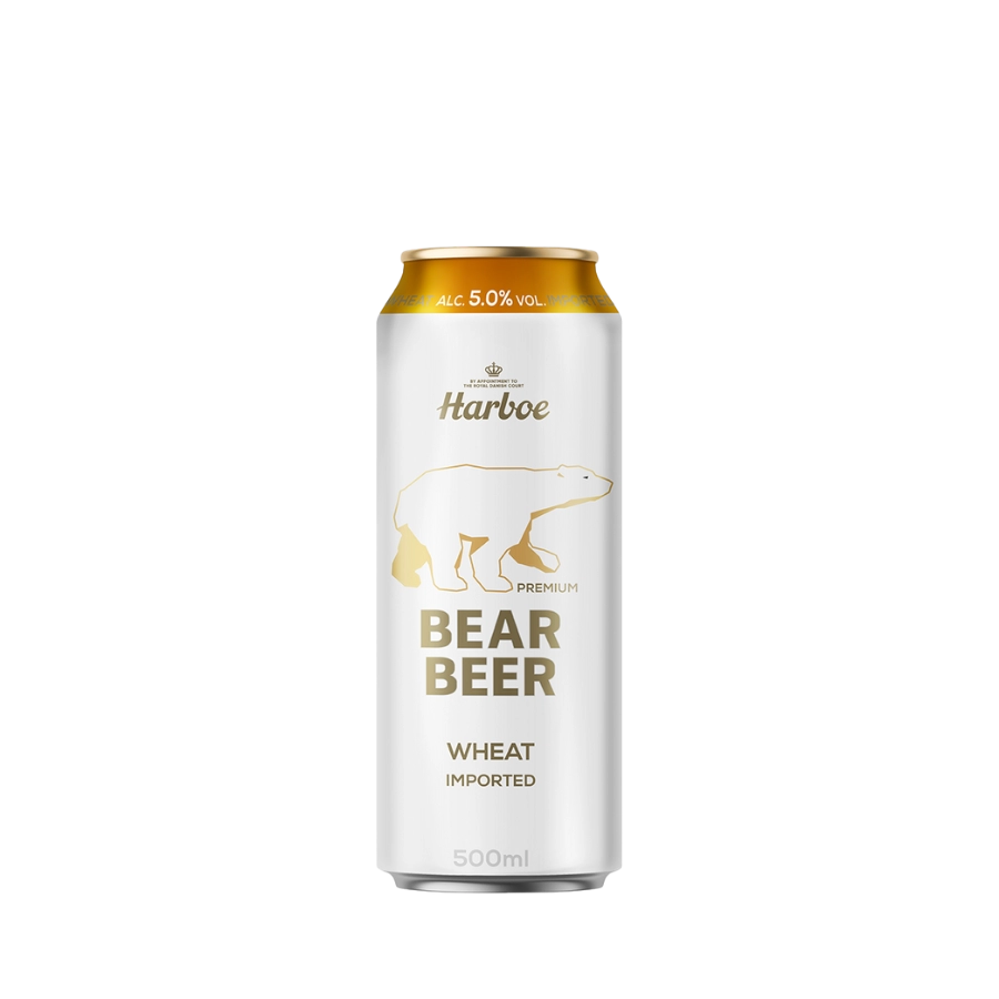 Bia Gấu Đức Harboe Bear Beer Wheat