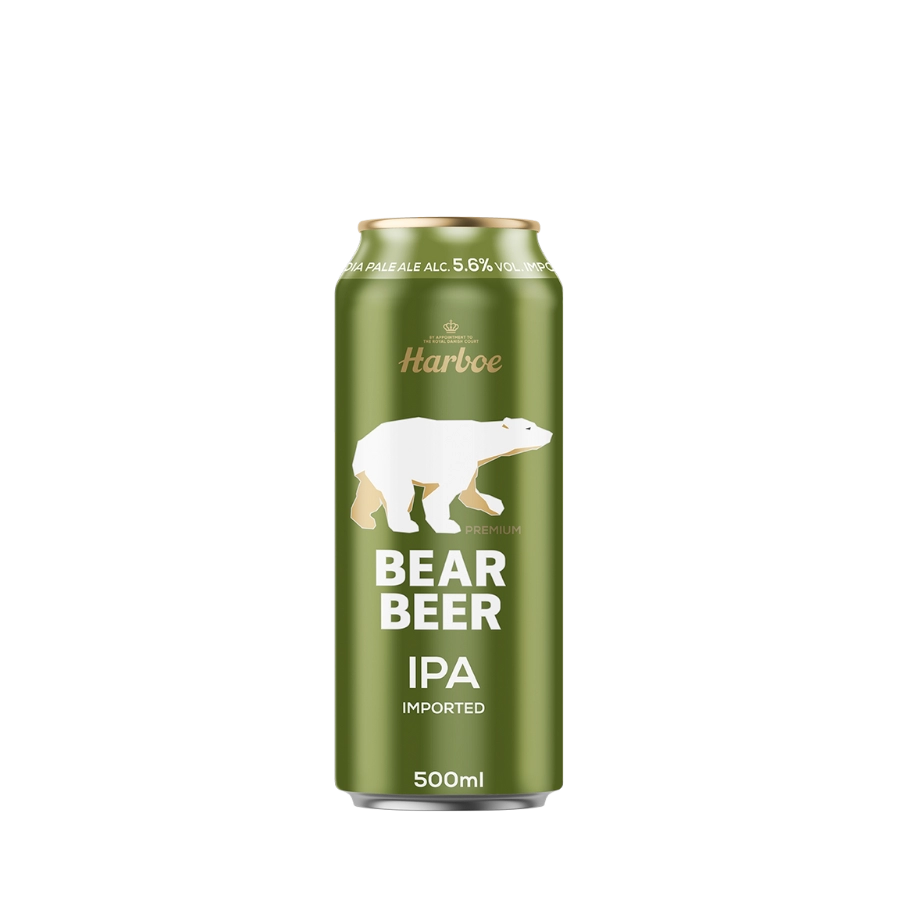 Bia Gấu Đức Harboe Bear Beer IPA Imported