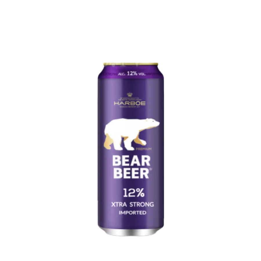 Bia Gấu Đức Harboe Bear Beer Xtra Strong