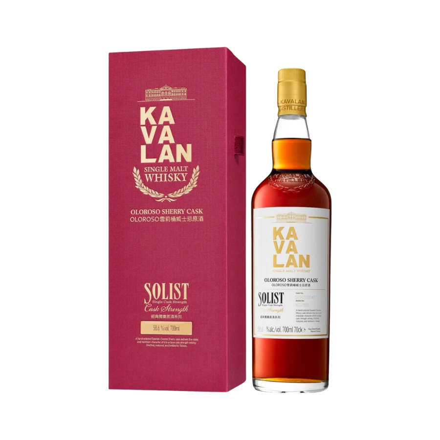 Rượu Whisky Kavalan Solist Sherry Cask Strength