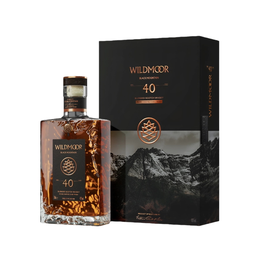 Rượu Whisky Wildmoor 40 Year Old Black Mountain Pedro Ximenez Cask