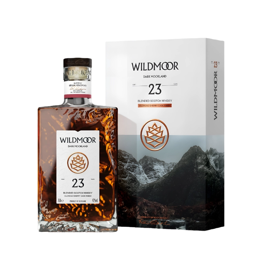 Rượu Whisky Wildmoor 23 Year Old Dark Moorland Oloroso Sherry Cask