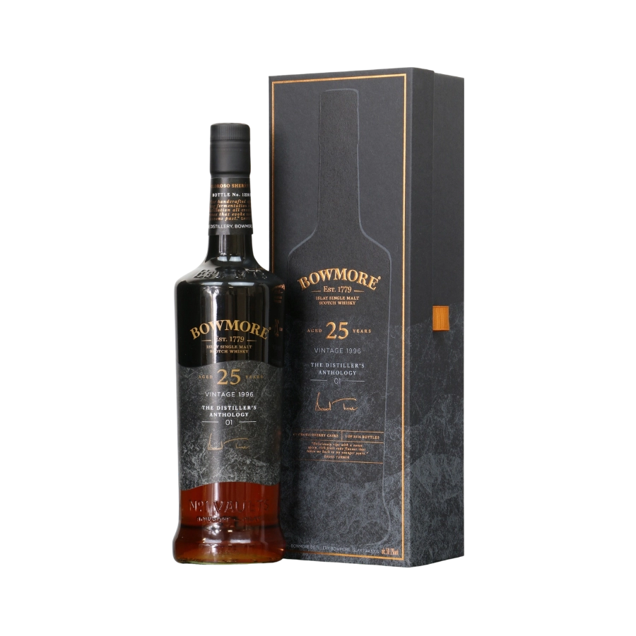 Rượu Whisky Bowmore 25 Year Old The Distiller's Anthology 01 Exclusive 1996