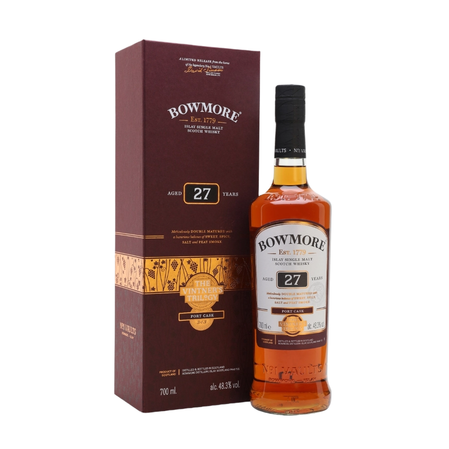 Rượu Whisky Bowmore 27 Year Old The Vintner's Trilogy - Port Cask