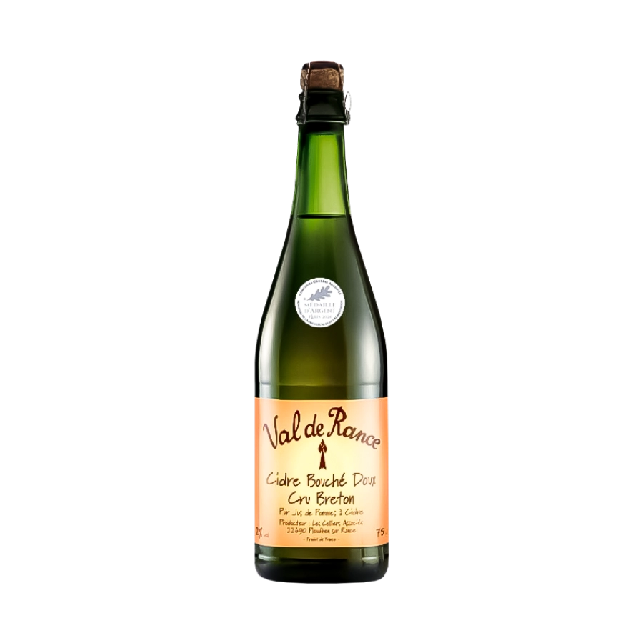 Nước Táo Lên Men Pháp Val De Rance Cru Breton Sweet Cider 750ml