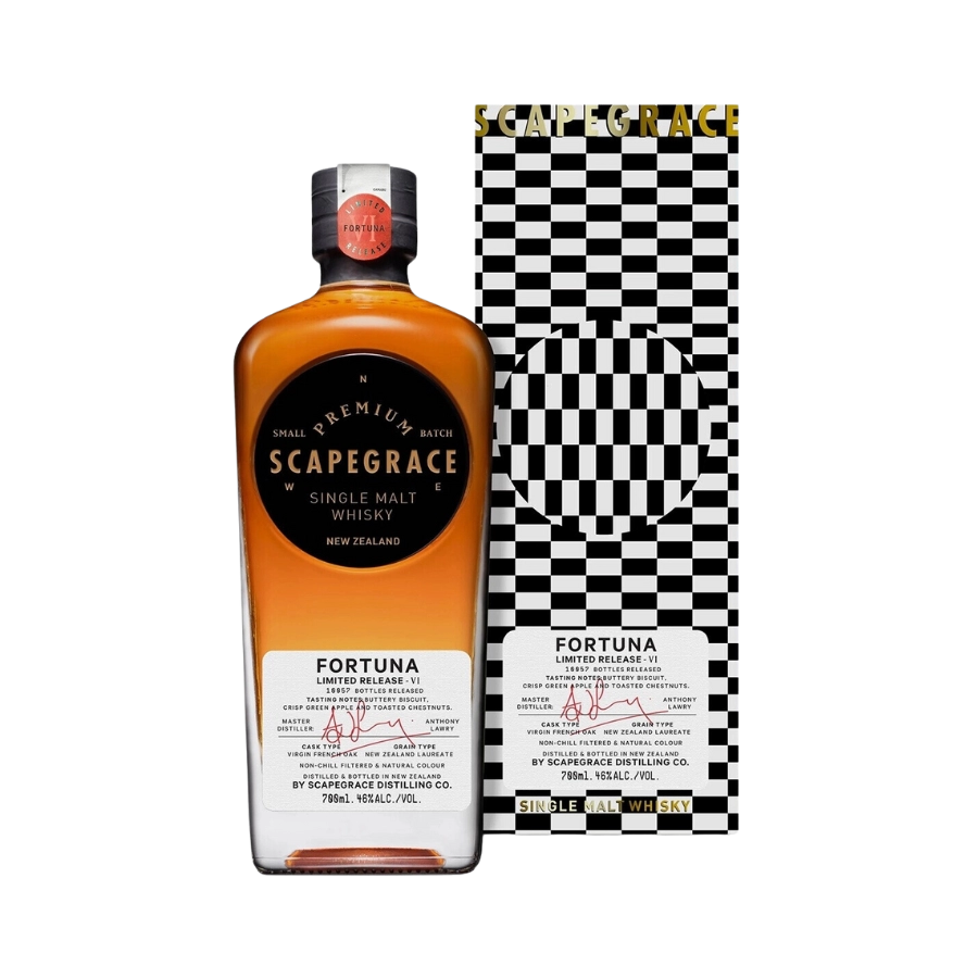 Rượu Whisky New Zealand Scapegrace Fortuna VI Limited Edition