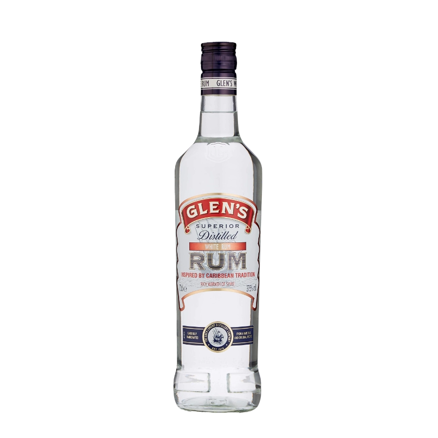 Rượu Rum Scotland Glen's White Rum