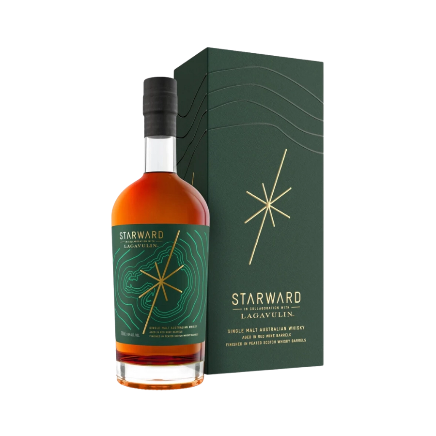 Rượu Whisky Úc Starward Lagavulin Cask Strength Limited Edition Release