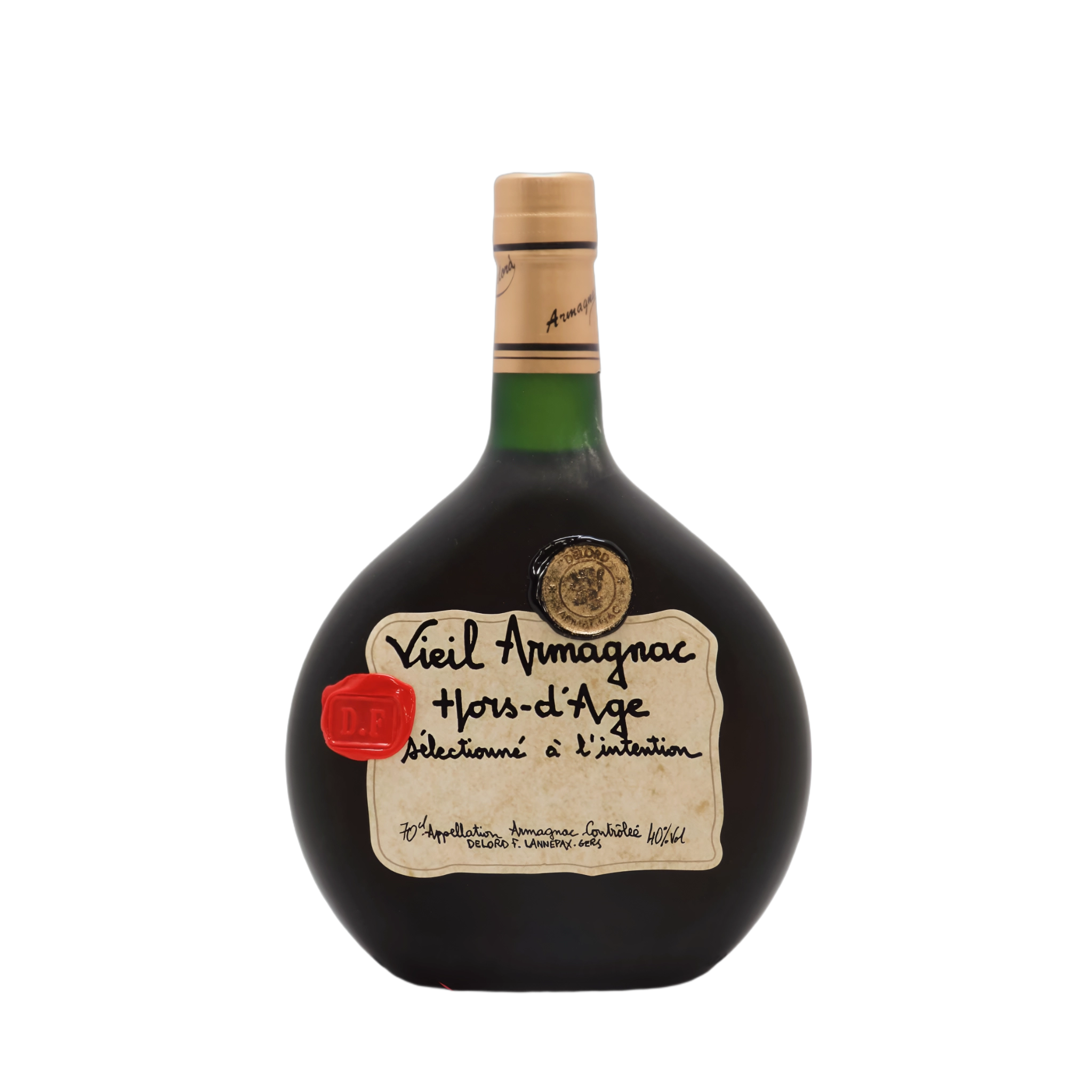 Rượu Brandy Pháp Armagnac Delord Hors d'Age bottle Basquaise
