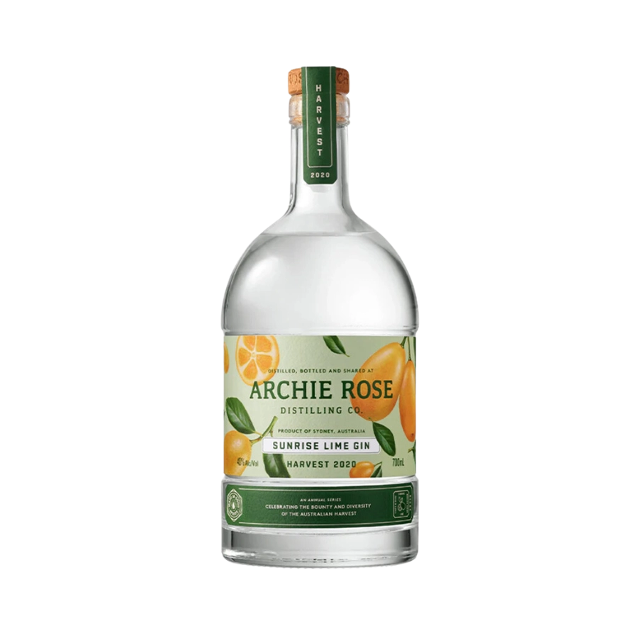 Rượu Gin Úc Archie Rose Harvest Sunrise Lime Gin