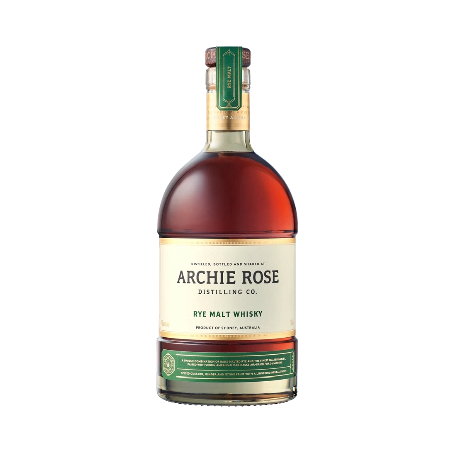 Rượu Whisky Úc Archie Rose Rye Malt Whisky 1L