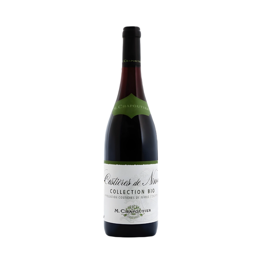 Rượu Vang Đỏ Pháp M.Chapoutier Costieres de Nimes Collection BIO