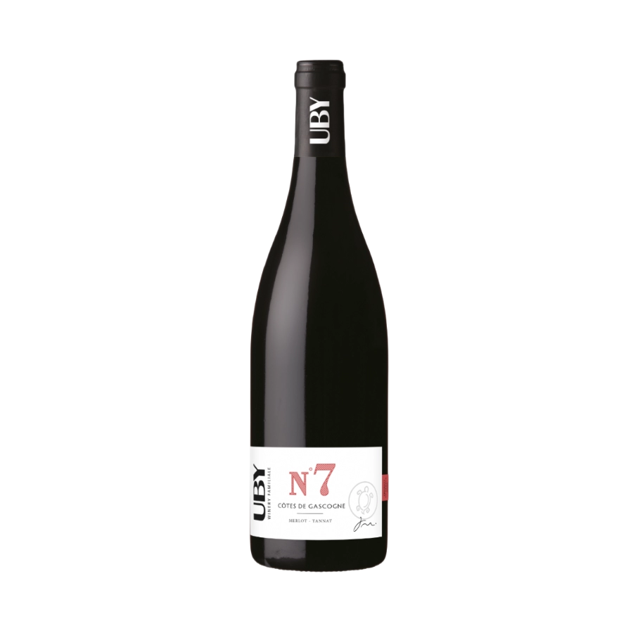 Rượu Vang Đỏ Pháp Domaine UBY No 7 Cotes de Gascogne