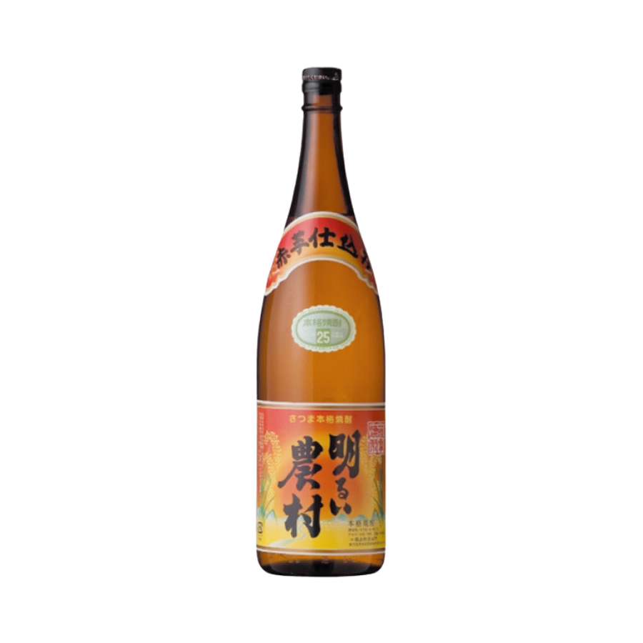 Rượu Shochu Nhật Akarui Nouson Akaimo Jikomi Magnum 1.8L