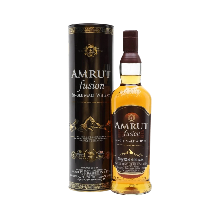 Rượu Whisky Ấn Độ Amrut Fusion Single Malt