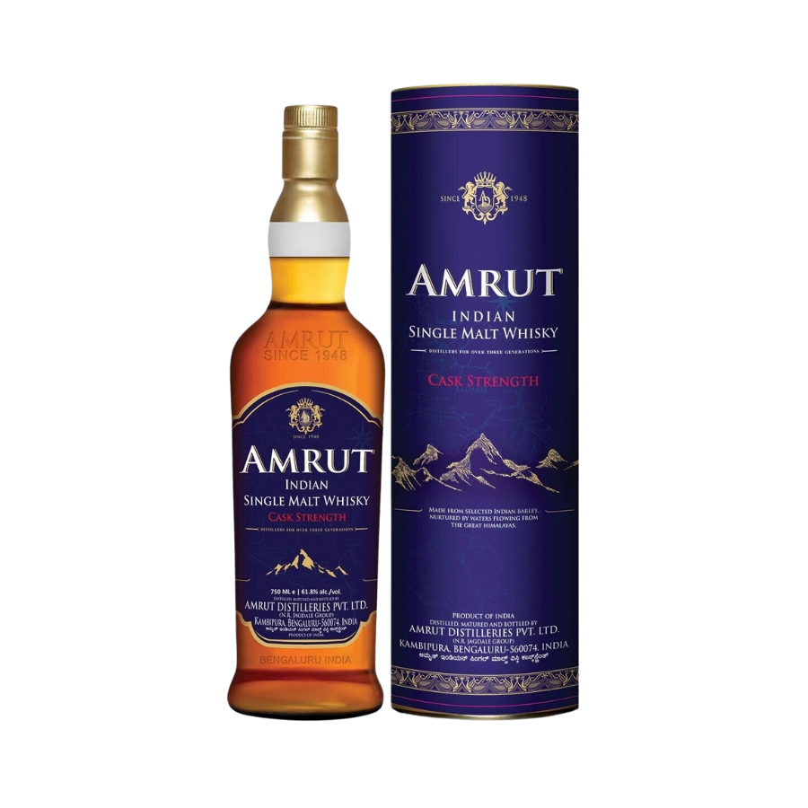 Rượu Whisky Ấn Độ Amrut Single Malt Cask Strength