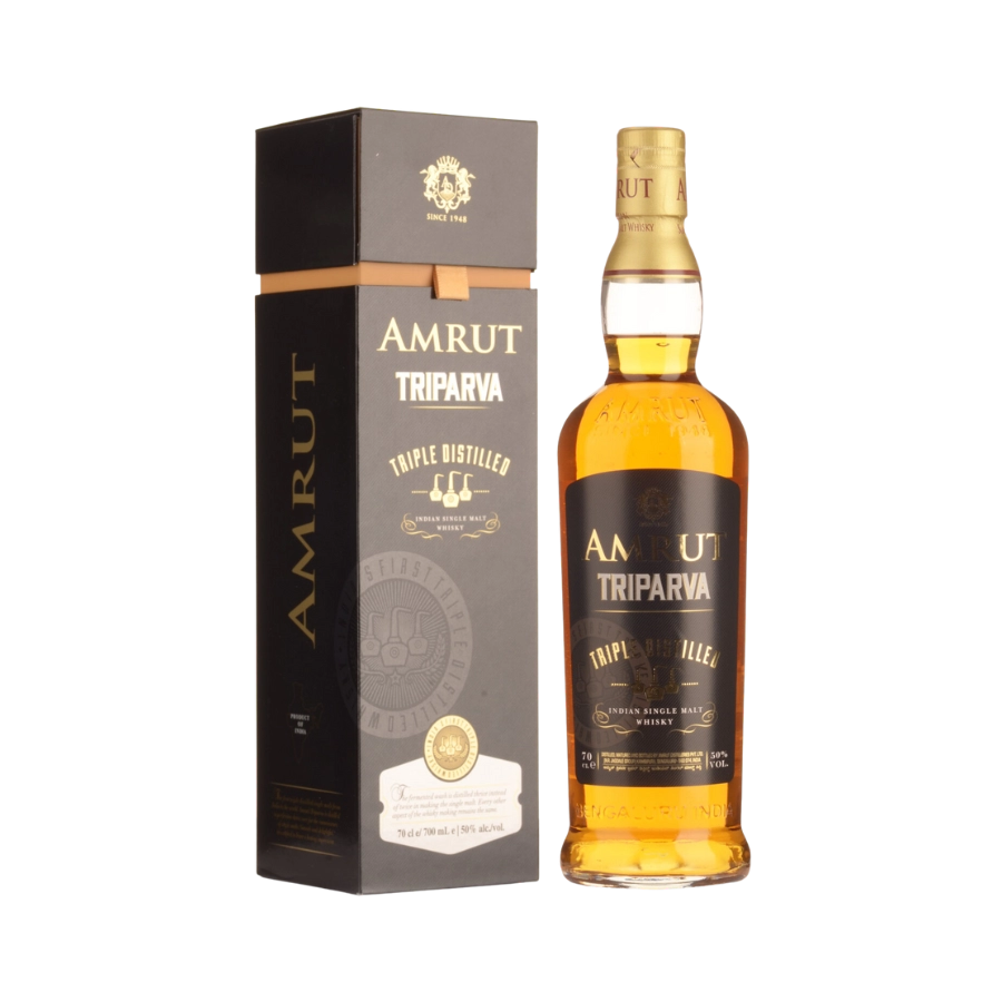 Rượu Whisky Ấn Độ Amrut Triparva Triple Distilled