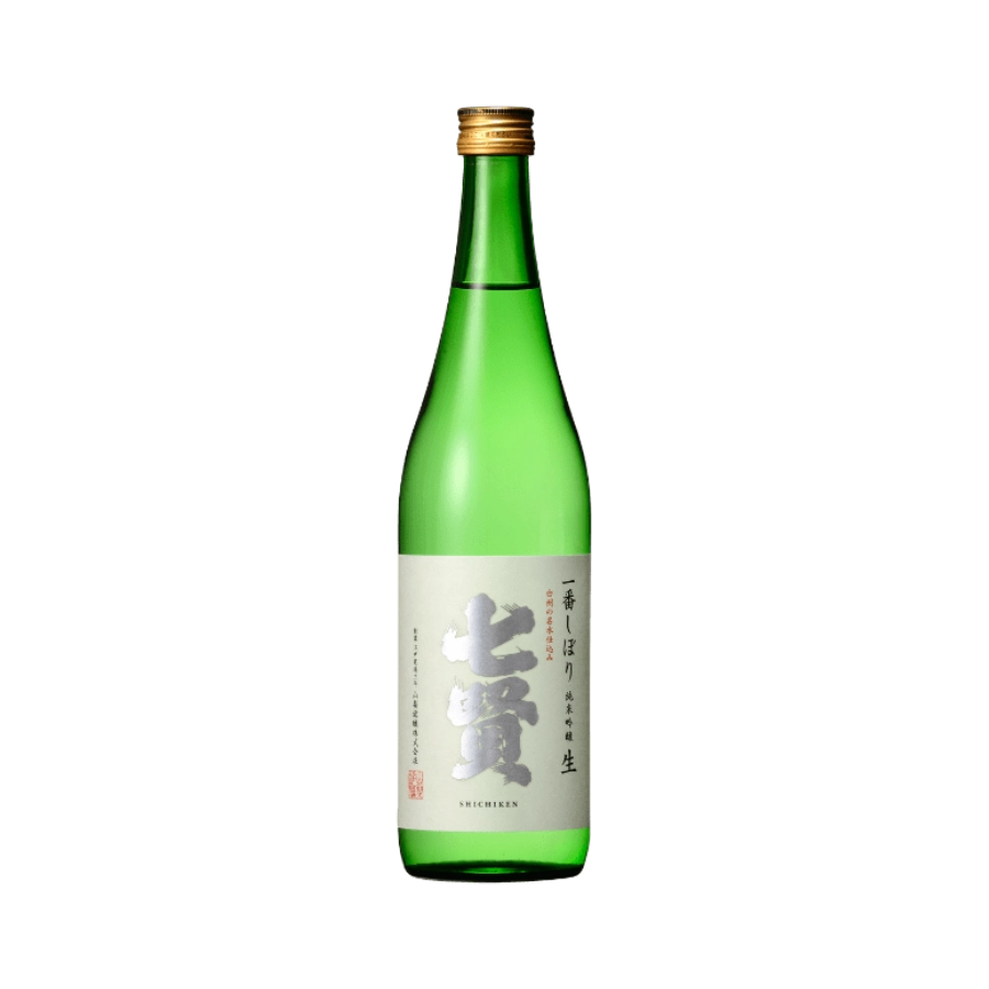 Rượu Sake Nhật Bản Yamanashi Meijo Shichiken Ichiban Shibori Junmai Ginjo