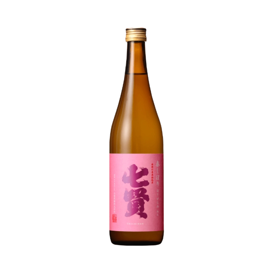 Rượu Sake Nhật Bản Yamanashi Meijo Shichikenn Junmai Harushibori
