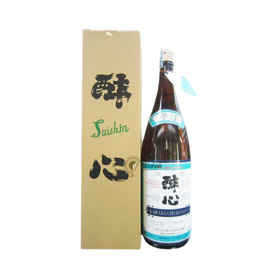 Rượu Sake Nhật Bản Suishin Yamane Honten Karakuchi Magnum 1.8L