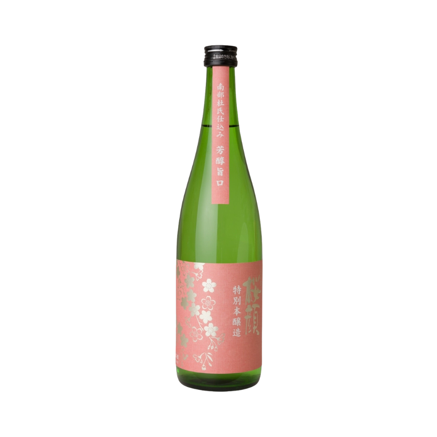 Rượu Sake Nhật Bản Sakuragao Shuzo Tokubetsu Honjozo