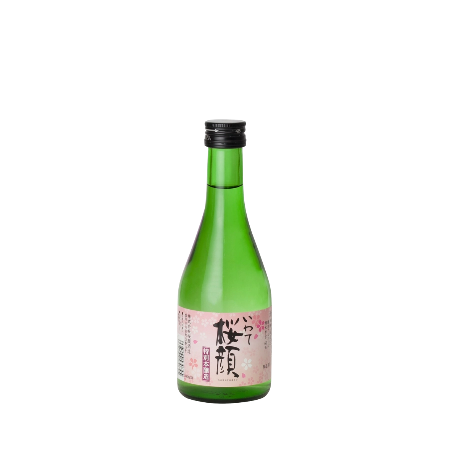 Rượu Sake Nhật Bản Sakuragao Shuzo Tokubetsu Honjozo 300ml