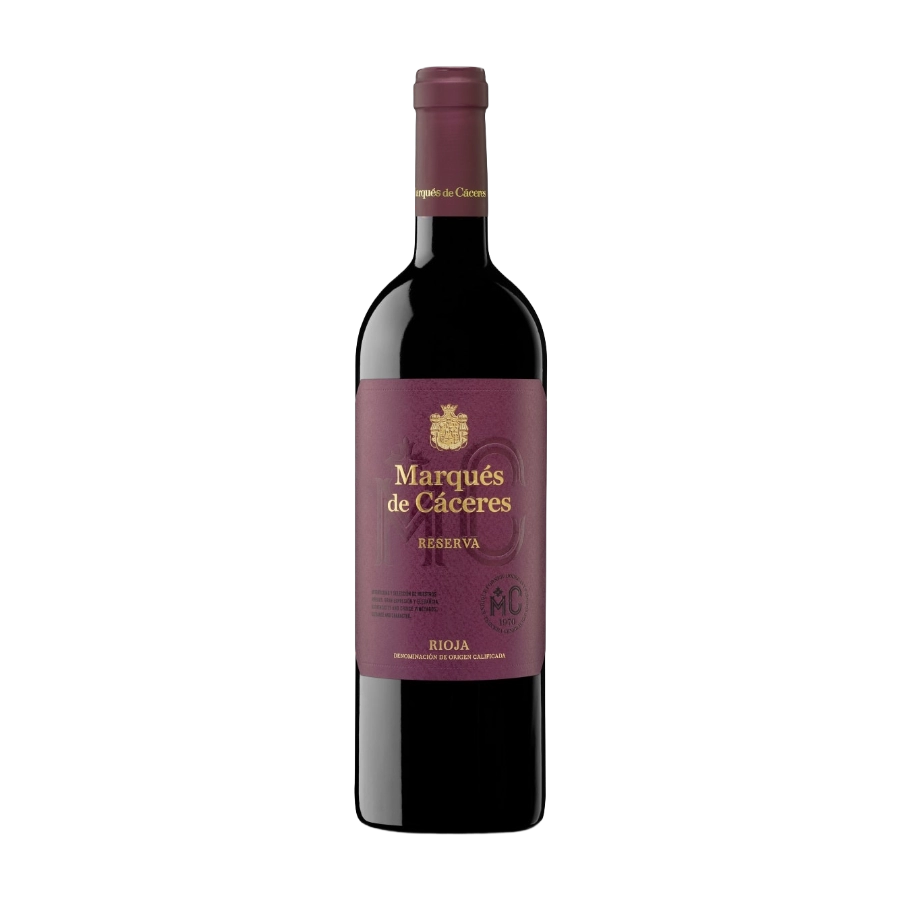 Rượu Vang Đỏ Tây Ban Nha Marques de Caceres Reserva Rioja