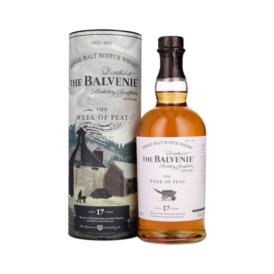 Rượu Whisky Balvenie 17 Year Old The Week of Peat