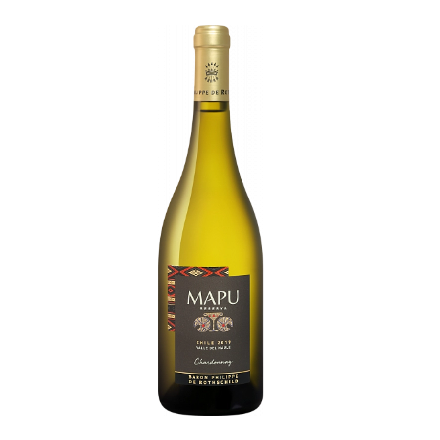 Rượu Vang Trắng Chile Baron P. de Rothschild Mapu Reserva Chardonnay