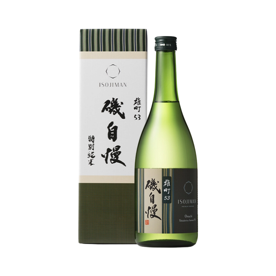 Rượu Sake Nhật Bản Isojiman Tokubetsu Junmai Omachi