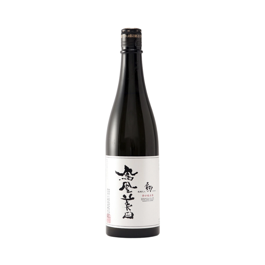 Rượu Sake Nhật Bản Houou Biden Tsurugi Binkan Hiire Junmai