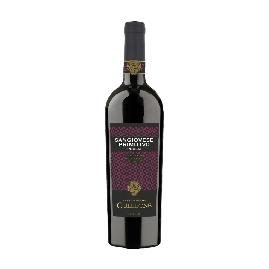 Rượu Vang Đỏ Ý Colleone Sangiovese Primitivo