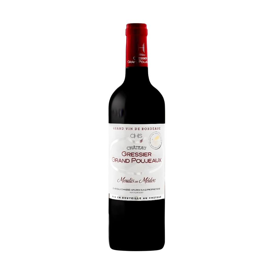 Rượu Vang Đỏ Pháp Chateau Gressier Grand Poujeaux