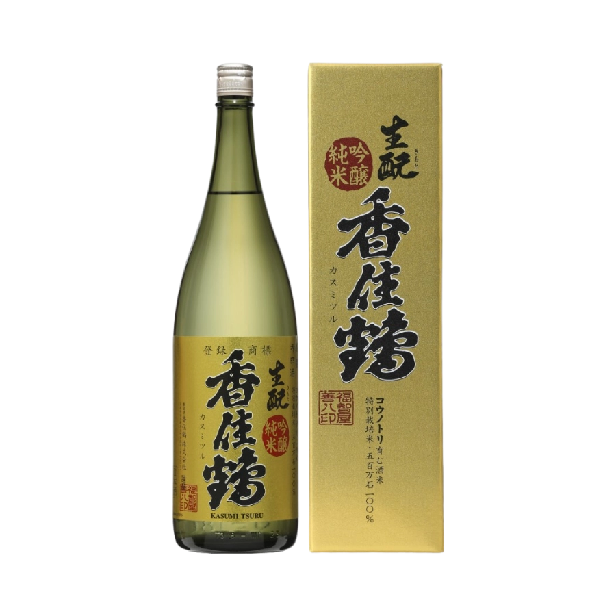 Rượu Sake Nhật Bản Kasumitsuru Kimoto Junmai Ginjo