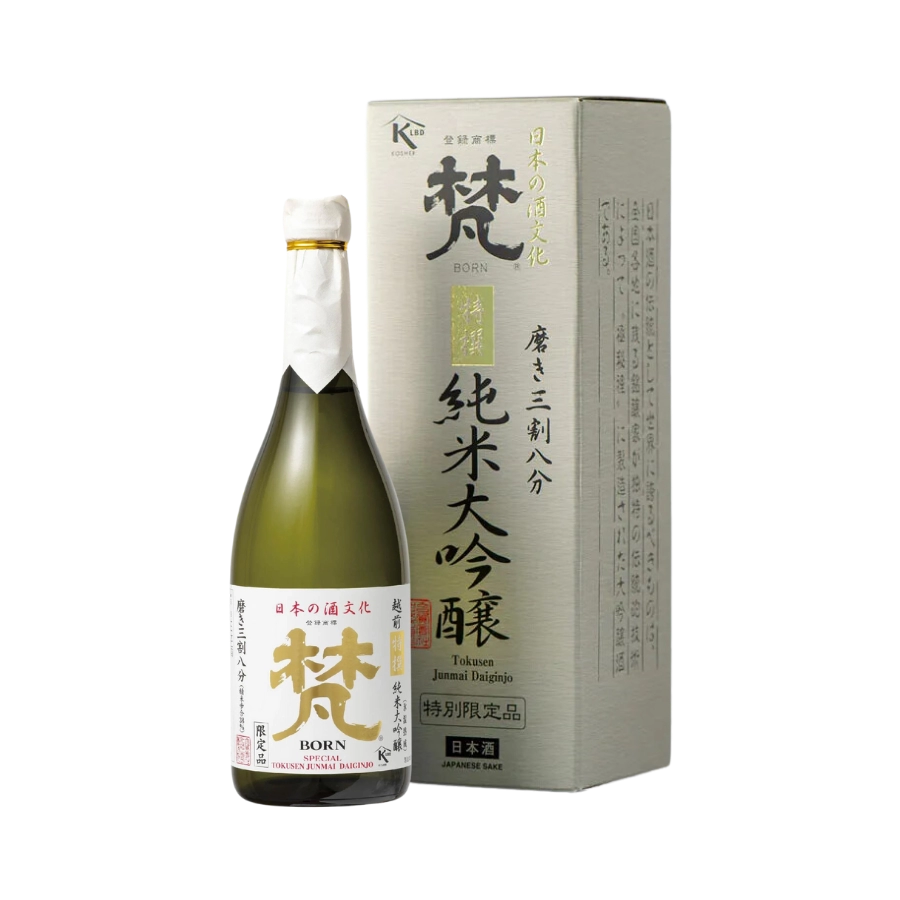 Rượu Sake Nhật Bản Born Tokusen Junmai Daiginjo