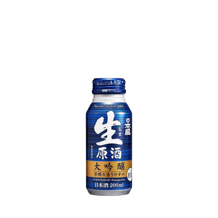 Rượu Sake Nhật Bản Nihonsakari Namagenshu Daiginjo 200ml